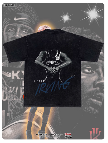 KYRIE IRVING STREETBALL STYLE BASKETBALL COMBINED TEES AND HOODIE