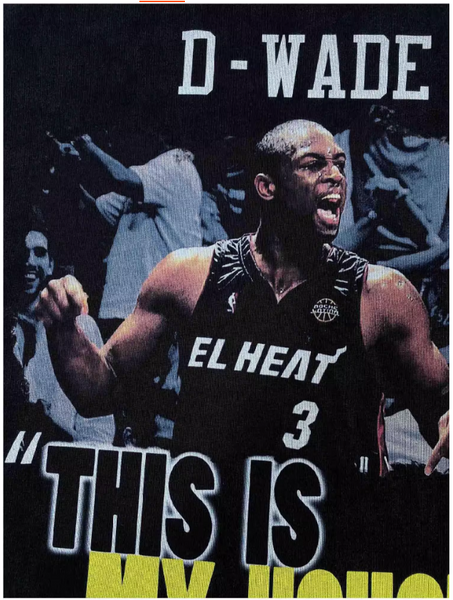 DWAYNE WADE MIAMI CHAMPS SWAGGER COMBINED OUTFITS