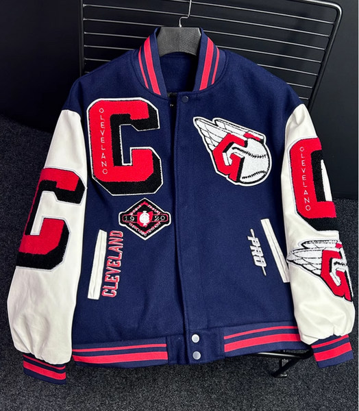 GUARDIANSO CLEVELAND UNISEX BASEBALL JACKETS