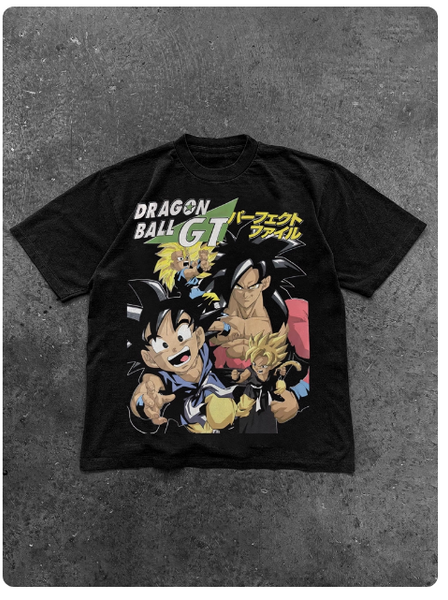 DRAGON BALL GT AKIRA VINTAGE GRAPHIC T SHIRT