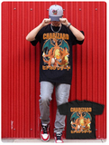 VINTAGE POKEMON CHARIZARD BOOTLEG CARTOON DIGITAL PRINT T SHIRT