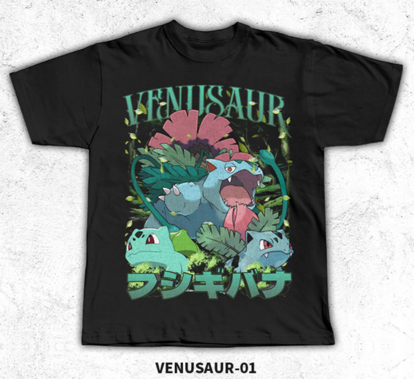 VINTAGE POKEMON CHARIZARD BOOTLEG CARTOON DIGITAL PRINT T SHIRT