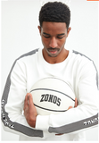 ZONOS CONCEPT BASKETBALL CREW NECK PULLOVER WEBBING SPORTS SWEATSHIRT - boopdo