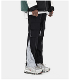 VORTEX BONSEYA BTW REFLECTIVE CASUAL SWEATPANTS IN BLACK - boopdo