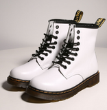MARTITO EDZIE BRITISH STYLE CHUNKY SOLE EIGHT HOLES HIGH TOP BOOTS - boopdo