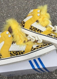 ADIDAS ORIGINALS JEREMY SCOTT BONES FUR YELLOW LEOPARD B26024 - boopdo