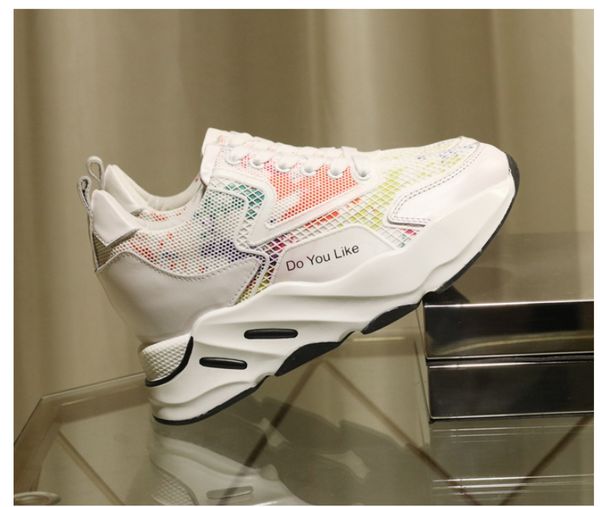SVB FASHION CHUNKY TRAINERS IN MULTI - boopdo