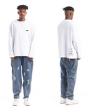 ZOMBRE ZILLA RIPPED DENIM JEAN SWEATPANTS IN NAVY - boopdo