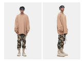 YOMOTA OTE BTW CAMO CASUAL CARGO SWEATPANTS - boopdo