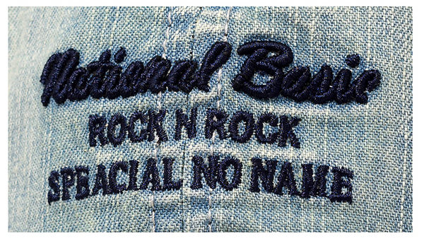 CHUNGLIM ROCK N ROCK NATIONAL BASIC CURVED DENIM JEAN CAPS - boopdo