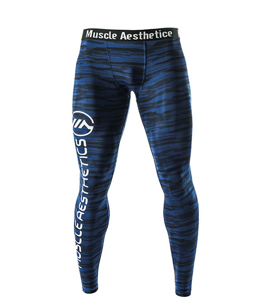 MUSCLE WOLF KING RANGER FITNESS COMPRESSION LEGGINGS TIGHT - boopdo