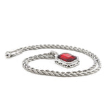 HIPSTER SAVAGE FREE STYLE MINI GEM DIAMOND NECKLACE - boopdo
