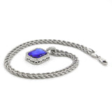 HIPSTER SAVAGE FREE STYLE MINI GEM DIAMOND NECKLACE - boopdo