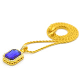 HIPSTER SAVAGE FREE STYLE MINI GEM DIAMOND NECKLACE - boopdo