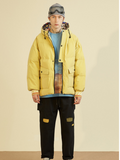 NOIVAS PENDOVA STREET CLOTHING STYLE HOODED JACKET - boopdo