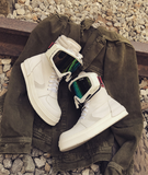 NESERV JULIUS HYPE BEAST NESSER LEATHER SNEAKER BOOTS WITH SKI GLASSES - boopdo