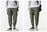 ADAM FREAKOZ JOJO CARGO POCKET TRACK PANTS - boopdo