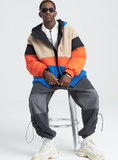 SHOTE SINN HE ON THE EDGE REVERSIBLE COTTON HOODED JACKET - boopdo