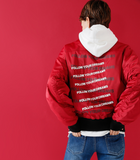 TOYOUTH BOMBER JACKET WITH BACK LETTER EMBROIDERED 556789947514 - boopdo