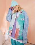 BEASTER ILLUSORY OCEAN HYPE STYLE TIE DYED JACKET - boopdo