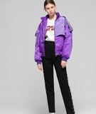 TOYOUTH BORG LINING LETTERS FIGURED BOMBER JACKET 8830842405 - boopdo