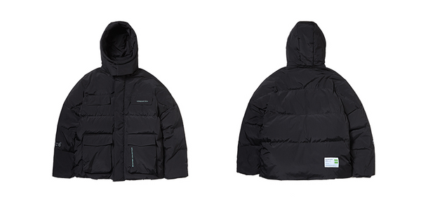 BEASTER HYPE BEAST WESTERN STYLE DUCK DOWN HOODED JACKET - boopdo