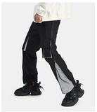 VORTEX BONSEYA BTW REFLECTIVE CASUAL SWEATPANTS IN BLACK - boopdo