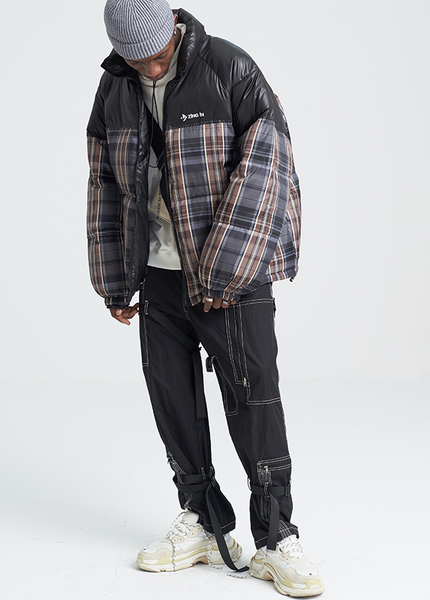 SHOTE SINN HE ON THE EDGE ZINGO WINTER DESIGN BOMBER JACKET - boopdo