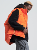 SHOTE SINN HE ON THE EDGE DESIGN TURTLENECK THICK WAISTCOAT - boopdo