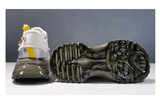 CERULEAN GAVIN CHUNKY SOLE LEATHER SNEAKER WITH RHINESTONE - boopdo
