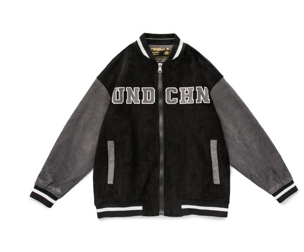 JOSSO UND CHN CORDUROY CARDIGAN RETRO BOMBER JACKET - boopdo