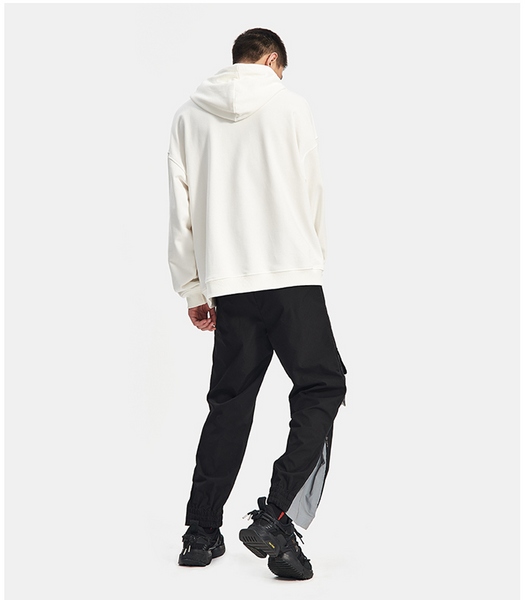 VORTEX BONSEYA BTW REFLECTIVE CASUAL SWEATPANTS IN BLACK - boopdo