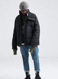STONE SINN HE ON THE EDGE SOMEDNE DESIGN HIGH NECK DOWN JACKET - boopdo