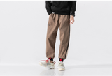 PARKAZA ZUZU JAPANESE STYLE SIDE STRIPED TRACK PANTS - boopdo