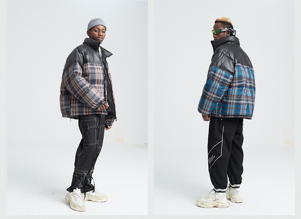 SHOTE SINN HE ON THE EDGE ZINGO WINTER DESIGN BOMBER JACKET - boopdo
