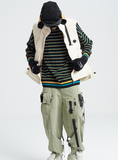 SHOTE SINN HE ON THE EDGE DESIGN TURTLENECK THICK WAISTCOAT - boopdo