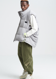 SHOTE SINN HE ON THE EDGE DESIGN TURTLENECK THICK WAISTCOAT - boopdo