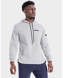 IRON LIFE FITNESS PERFORMANCE SPORTSWEAR HOODED SWEATSHIRT IN GRAY - boopdo
