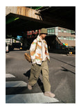 POLAZO BEEDEE HIGH NECK CASUAL STREET WEAR CASUAL WINDBREAKER JACKET - boopdo