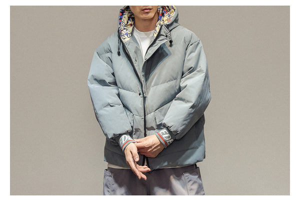 NOIVAS PENDOVA STREET CLOTHING STYLE HOODED JACKET - boopdo
