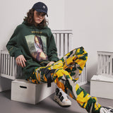 SHOW RICH MADE BY ABOW LIFE MULTI COLOR CAMOUFLAGE JOGGER PANTS - boopdo
