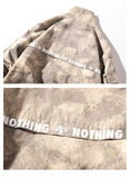 ADAM FREAKO ACEREAPER STAND COLLAR PULLOVER COAT IN DESERT CAMO - boopdo