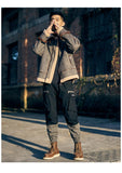 MR TANZO LOZZO MOUNTAINEER OUTDOOR STYLE VELVET JACKET - boopdo