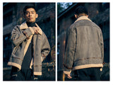 MR TANZO LOZZO MOUNTAINEER OUTDOOR STYLE VELVET JACKET - boopdo