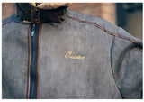 MR TANZO LOZZO MOUNTAINEER OUTDOOR STYLE VELVET JACKET - boopdo