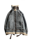 MR TANZO LOZZO MOUNTAINEER OUTDOOR STYLE VELVET JACKET - boopdo