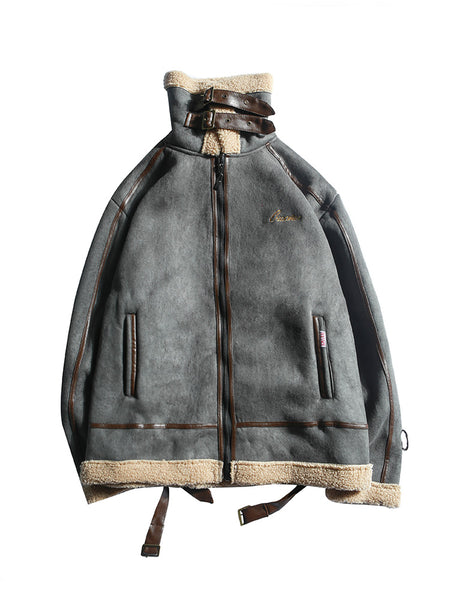 MR TANZO LOZZO MOUNTAINEER OUTDOOR STYLE VELVET JACKET - boopdo