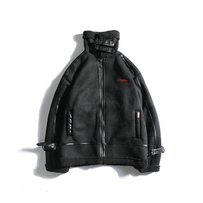 MR TANZO LOZZO MOUNTAINEER OUTDOOR STYLE VELVET JACKET - boopdo