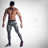 MUSCLE FITNESS BROTHERS ELASTIC RUNNING LEGGINGS  - boopdo