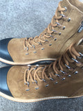 SIGERDORI DESIGN LACE UP HIKER BOOTS WITH CONTRAST TOE DETAIL - boopdo